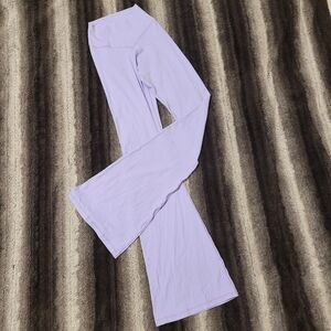 Lavender Flared Yoga Pants Size Xs